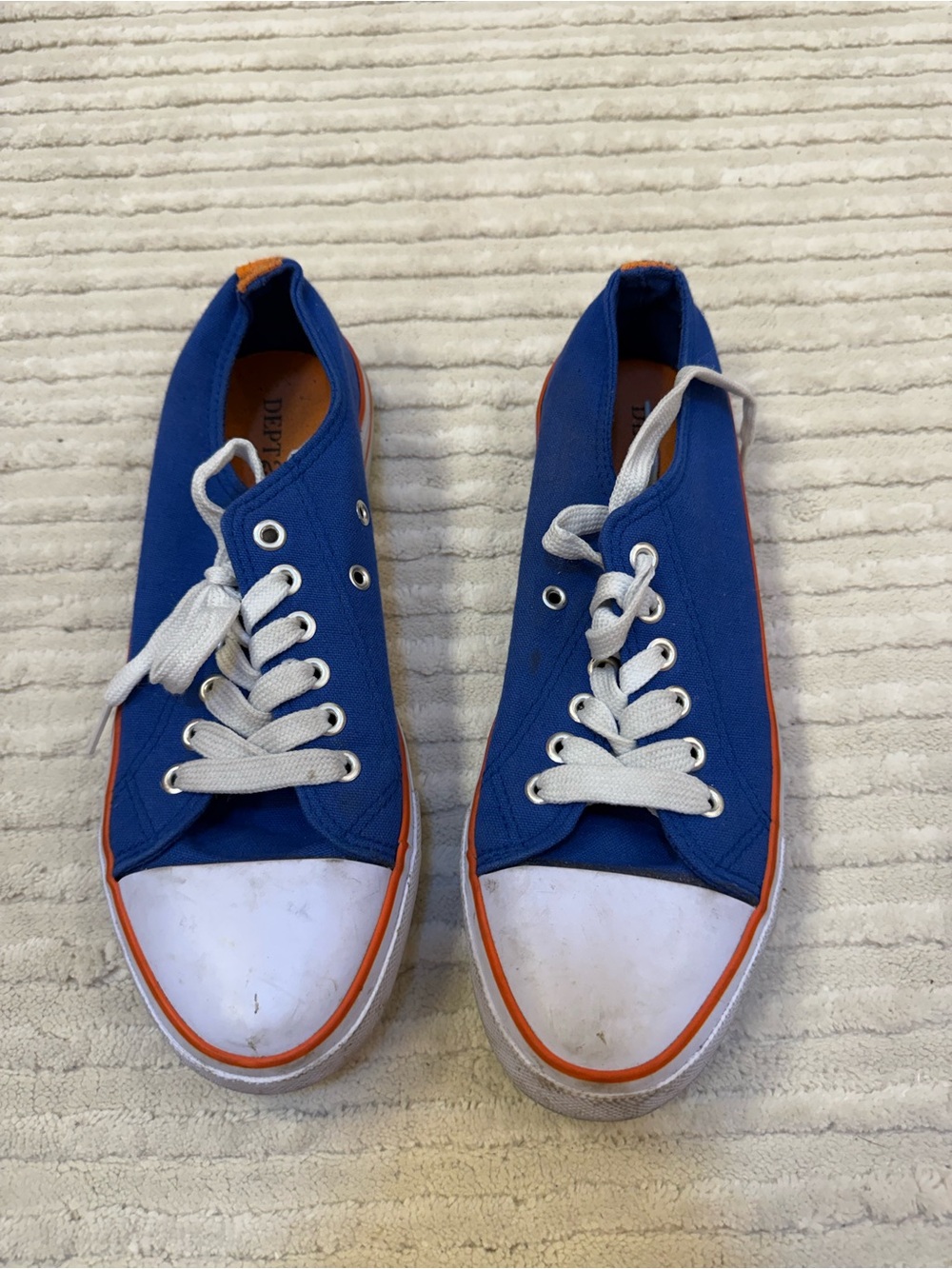 Florida Gators / Mets Blue Orange Canvas Sneakers Women’s 7.5